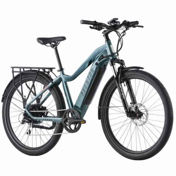 Aventon Level V Electric Bike Blue ytrgtsrg