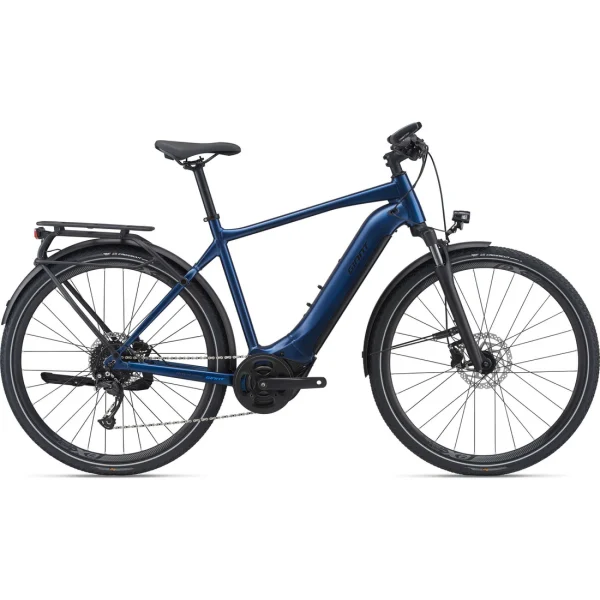 Giant Explore E+ GTS MPH Electric Bike Blue