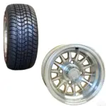 Inch Golf Cart Wheel and Tire Combo Pearl webp