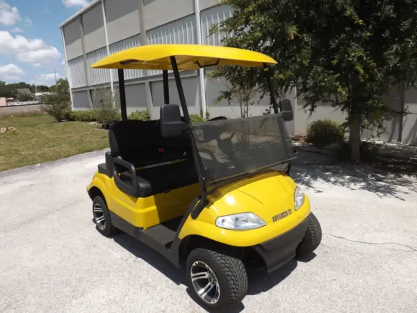 Advanced EV AEV Electric Yellow