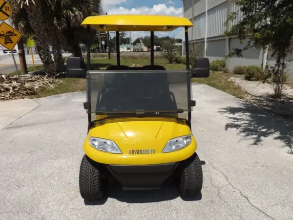 Advanced EV AEV Electric Yellow