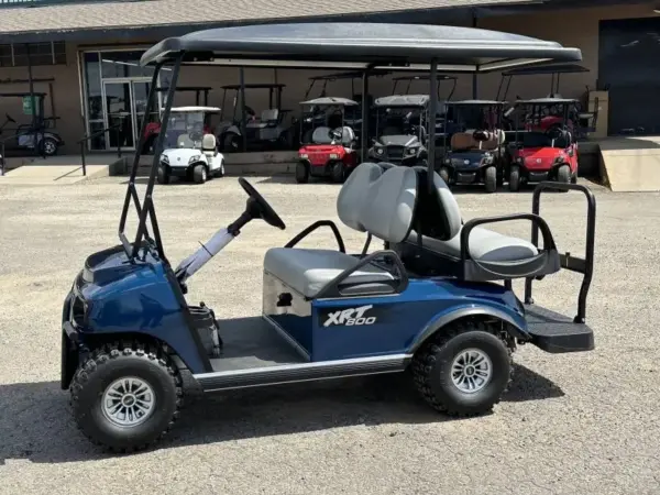 Club Car UTV XRT Gasoline Golf Cart Blue