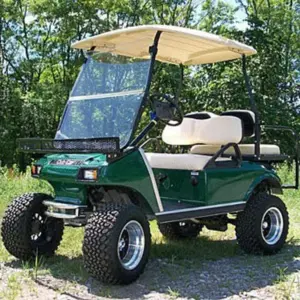 jakes inch spindle lift kit installed on green club car ds model golf cart webp