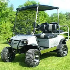 jakes inch spindle lift kit installed on yamaha g golf cart with inch tall tires webp