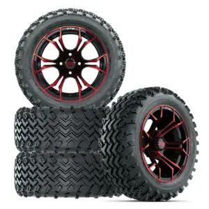 A gtw spyder red black inch wheel x rogue at tire ply and set of webp