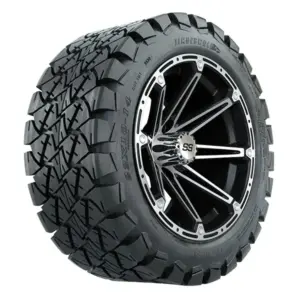 A gtw inch element wheel black machined timberwolf x tire angle webp