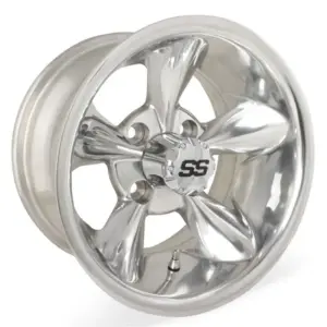 American Racing Like Torque Thrust Polished Aluminum Golf Cart Wheels x Offset webp