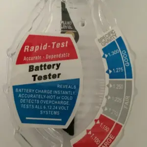 Battery Hydrometer Tester Top View webp