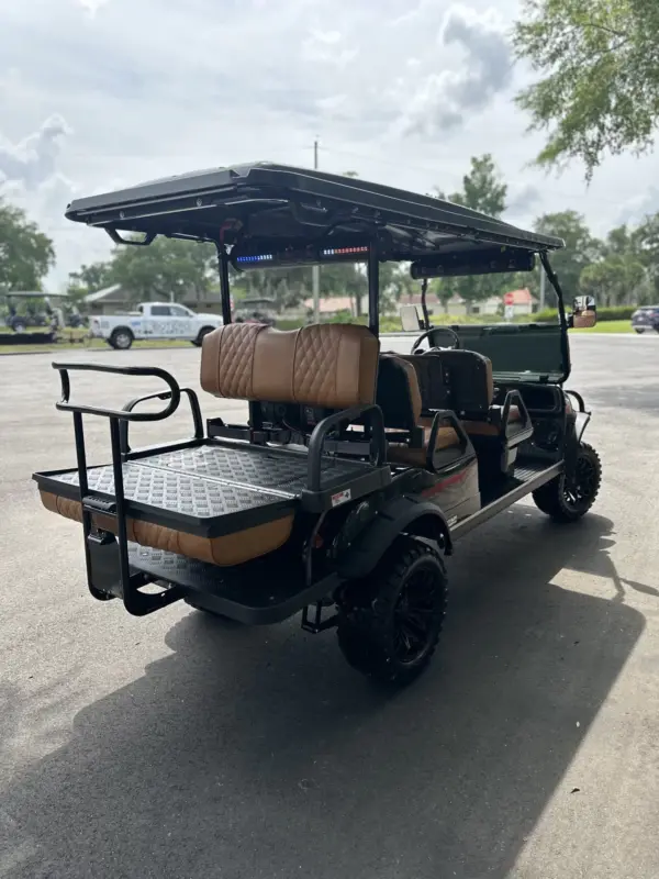 Brand New Black Stallion Edition Forester Plus LITHIUM Golf Cart