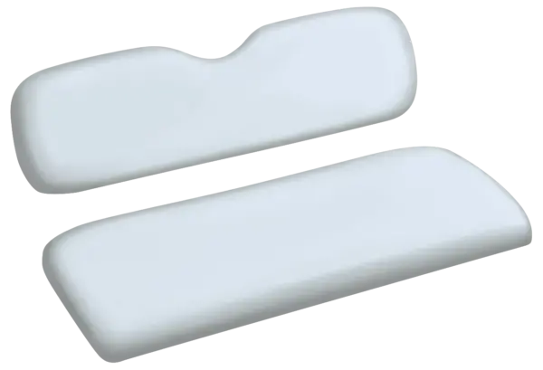 Club Car DS White Cushions SGC Nomad Rear Flip Seat Kits webp