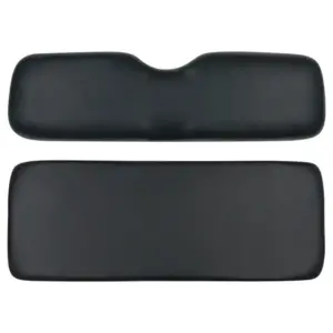 Club Car Golf Cart Rear Seat Cushion Kit DS Models Black Color webp