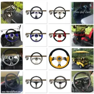 Club Car Onward Golf Cart Steering Wheel Dress Up Kit webp