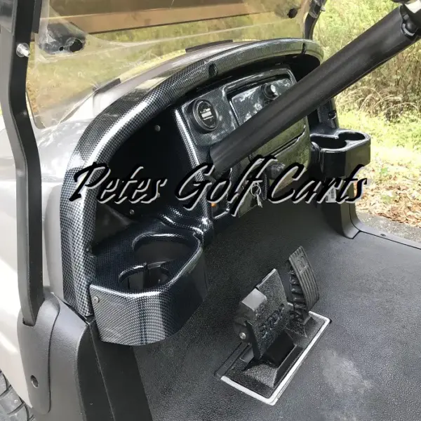 Club Car Tempo Golf Cart Carbon Fiber Dash Kit WM PGC webp