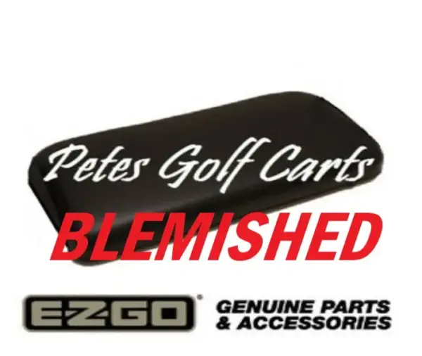 EZGO Seat Black Blemished webp