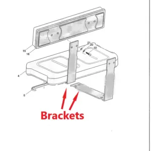 EZGO Workhorse Bracket webp