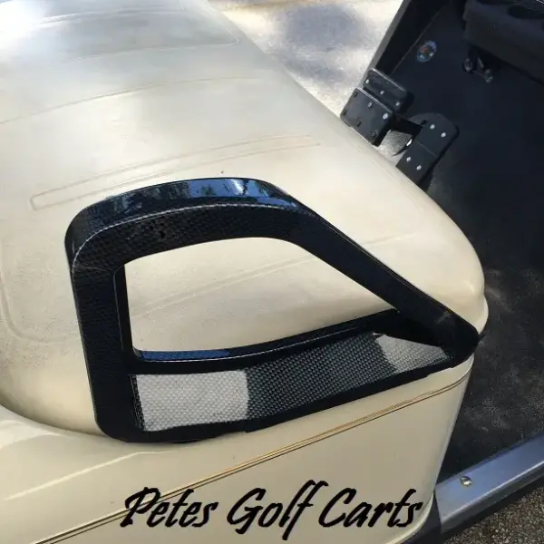 Ezgo TxT Seat Handle Cover Carbon Fiber WM webp