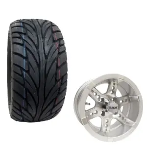 Golf Cart Spoke Wheel and Tire Combo Street Tread xx webp