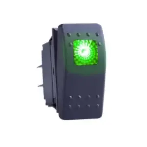 Golf Cart Accessory Switch v Green LED Light webp