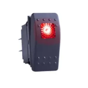 Golf Cart Accessory Switch v Red LED Light webp