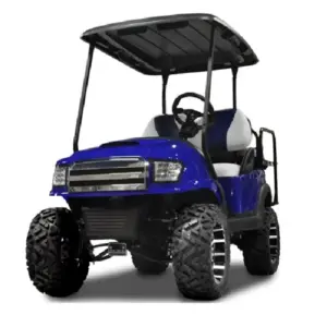 Golf Cart Body Kit Ford Truck Style Offroad Series Blue webp