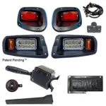 Golf Cart Build Your Own Factory Light Kit E Z Go TXT plus Deluxe Pedal webp