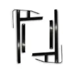 Golf Cart Cargo Utility Box Mounting Bracket Ezgo TxT webp