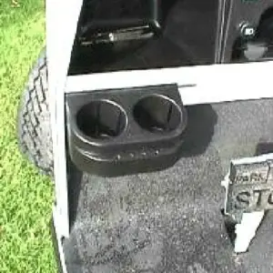 Golf Cart Cup Holder Club Car DS Installed webp