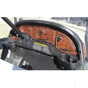 Golf Cart Dash Dark Woodgrain Club Car Precedent to webp