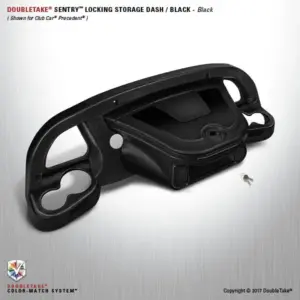 Golf Cart Dash Kit BLK webp