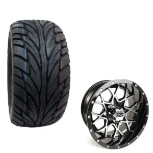 Golf Cart Diesel II Wheel and Tire Combo Street Tread xx webp