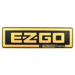 Golf Cart Emblem Black Gold E Z Go TXT webp