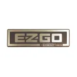 Golf Cart Emblem Black Silver E Z Go TXT webp