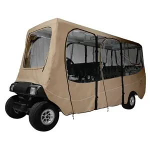 Golf Cart Enclosure Deluxe Passenger Fits Carts with up to Inch Tops webp