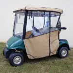 Golf Cart Enclosure Ezgo RXV Beige webp