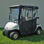 Golf Cart Enclosure Ezgo RXV Black webp