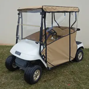 Golf Cart Enclosure Ezgo TxT Beige webp