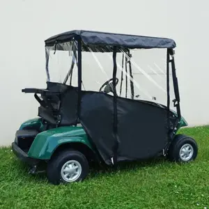 Golf Cart Enclosure Ezgo TxT Black webp