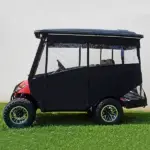 Golf Cart Enclosure For Club Car Precedent With Inch RHOX Top In Black webp