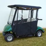 Golf Cart Enclosure Yamaha Drive Black webp