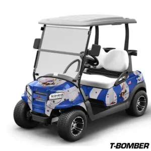 Golf Cart Graphics Kit Club Car Onward T Bomber webp