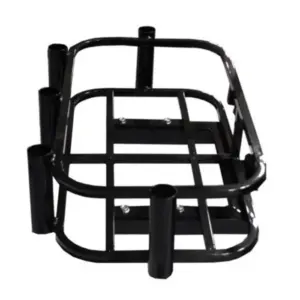 Golf Cart Hitch Mounted Cooler Rack Rod Holder webp