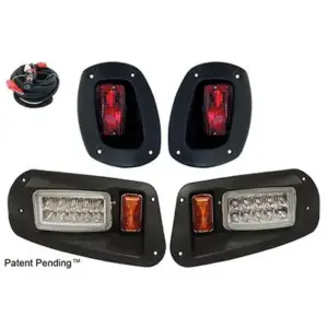 Golf Cart LED Adjustable Light Kit Ezgo RXV webp