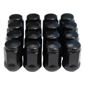 Golf Cart Lug Nuts Flat Black Metric Thread Yamaha webp