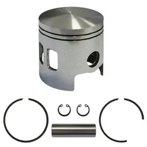 Golf Cart Piston and Ring Assembly Standard Size E Z Go cycle Gas port oversized pistons webp