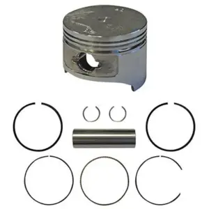 Golf Cart Piston and Ring Set mm oversize E Z Go cycle Gas plus cc only webp