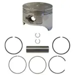 Golf Cart Piston and Ring Set Standard EZGo cycle Gas cc webp