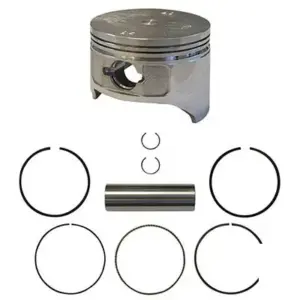 Golf Cart Piston and Ring Set Standard EZGo cycle Gas cc webp