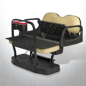 Golf Cart Rear Seat Storage Box Max Seat Kit webp