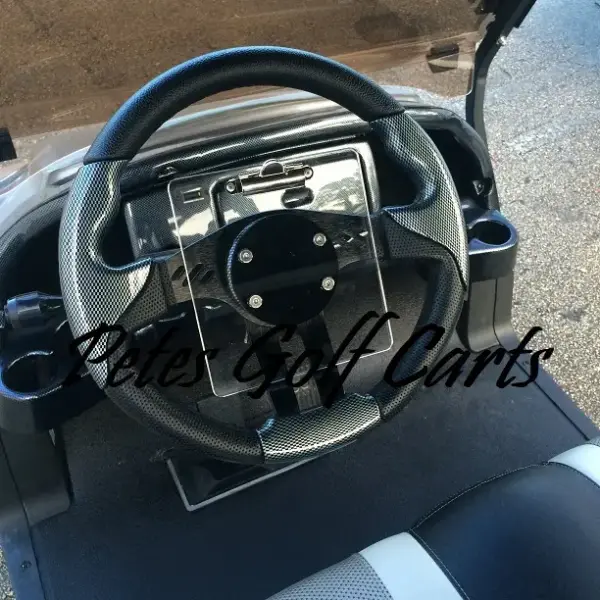 Golf Cart Score Card Holder Designed For Use With Custom Steering Wheels WM PGC webp