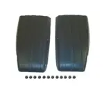 Golf Cart Scuff Guard SET OF w Rivets Black Club Car DS plus webp